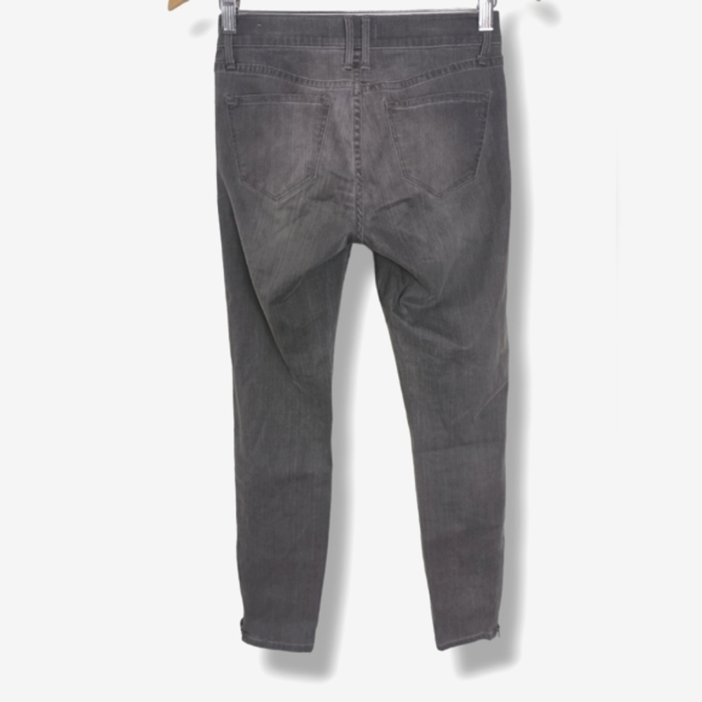 Madewell Skinny Ankle Zip Jeans in Shark Grey $128 - Picture 4 of 8